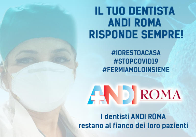 Dichiarazione Sabrina Santaniello Presidente ANDI Roma - Iniziative Emergenza Covid